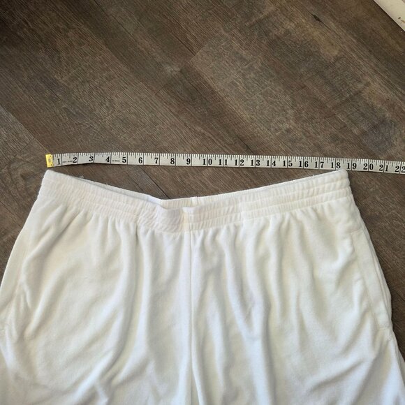 Skims US Womens Sz 2X Snow Terry Lounge Shorts Loose Fit Cotton/Modal Blend NEW - Picture 4 of 9